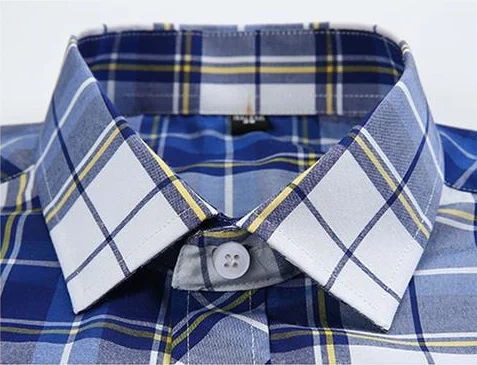 Wholesale High Quality Short Sleeve Checks Casual Shirts for Men