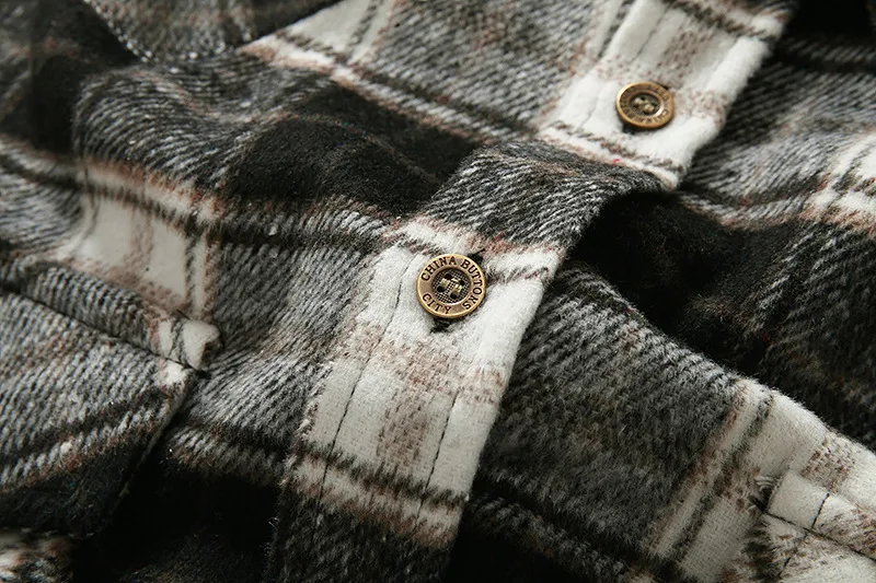 2022 New Latest Men's Long Sleeve Shirts Fashionable Cotton Flannel Shirts for Men