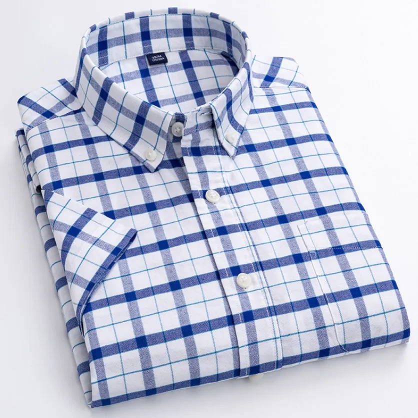 Zhejiang Office Cotton Fashion Shirt Men Shirts Short Sleeve
