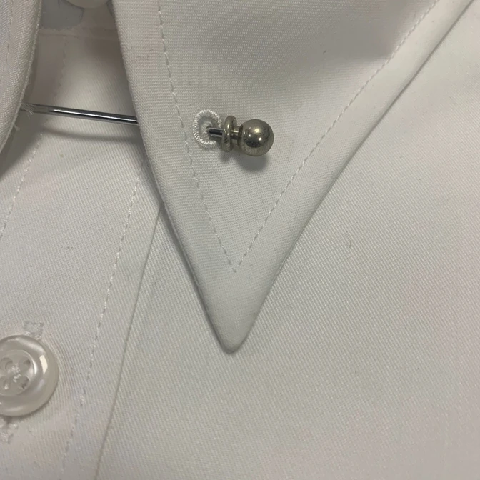 Mens Button Down Collar White French Cuff Dress Shirts 100% Cotton Anti-Wrinkle Breathable Poplin Spring
