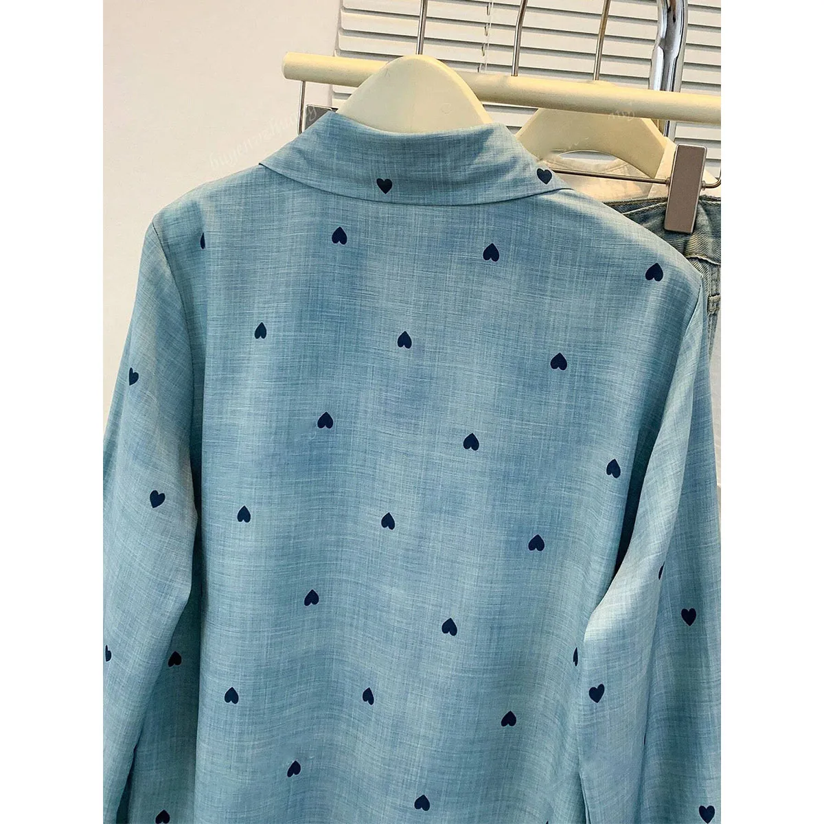 2026 Spring New Women Casual Shirts Logo Printing Customized Plus Size Shirts for Ladies