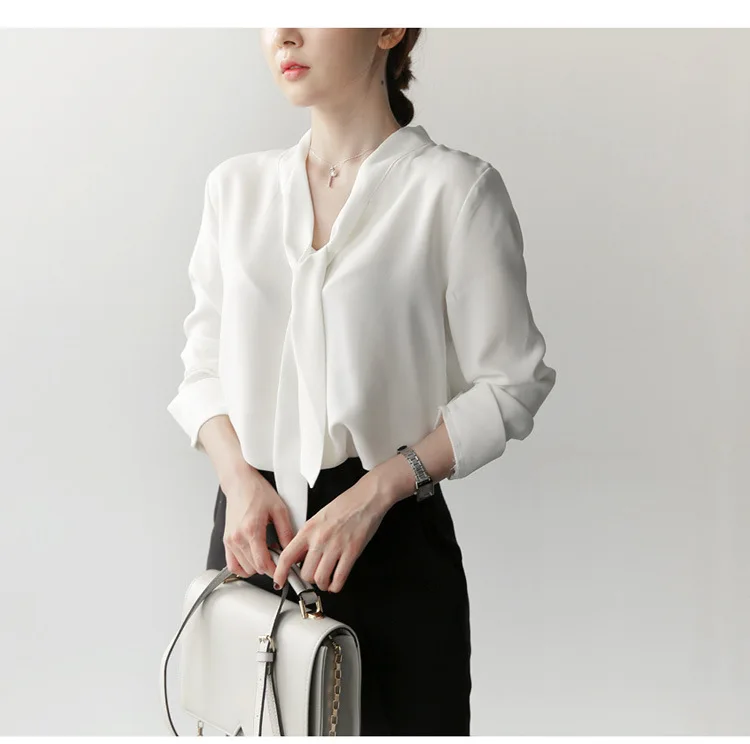 Fashion Chiffon High Quality Woman Blouses Trending