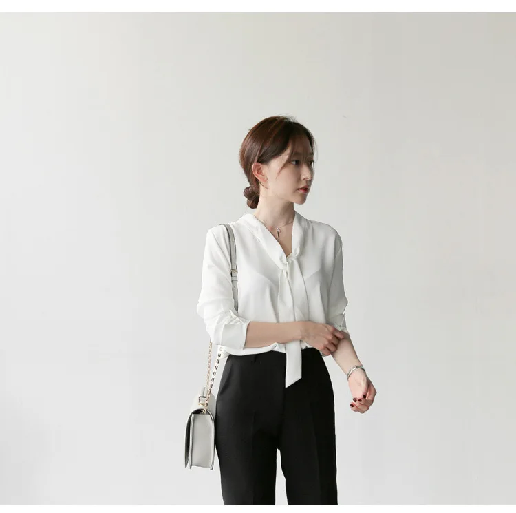 Fashion Chiffon High Quality Woman Blouses Trending