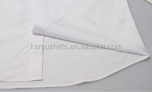 New Stylish Long Sleeve Dress Shirts Men White Black Mens Dress Shirt