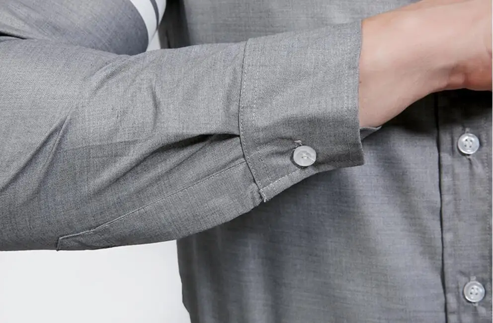 High Grade Fashion Long Sleeve Geometric Symmetry Turn Down Collar Casual Print Shirt for Men