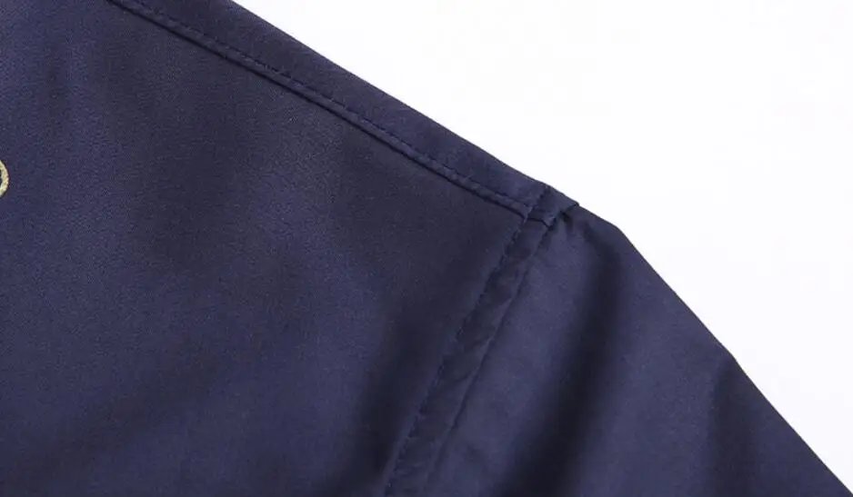 High Quality Button Down Collar Slim Fit Mandarin Collar Short Sleeve Print Shirt for Men