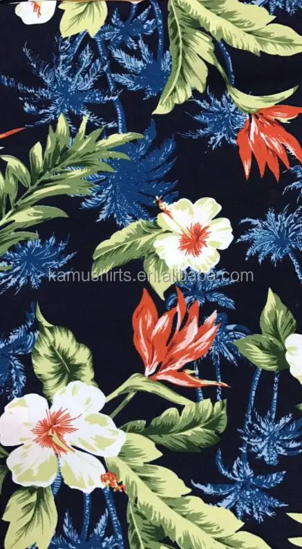 Hawaiian Shirts Mens Flower Print Beach Party Holiday Summer Short Sleeve Shirts