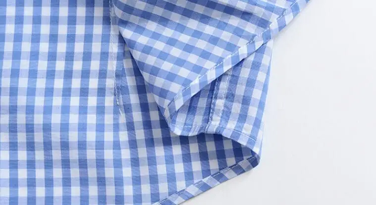 Mens Tailored Fit Button Down Cotton Check Shirts Plaids Shirts for Man