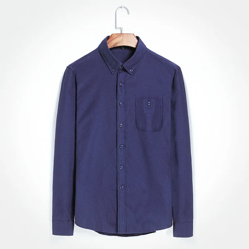 Custom China Factory Wholesale Men's Oxford Fashion Long Shirt