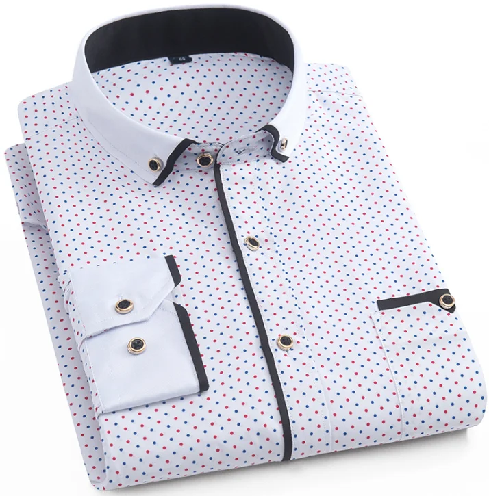 Wholesale Shirt  Mens Printed Fashion Design Shirts