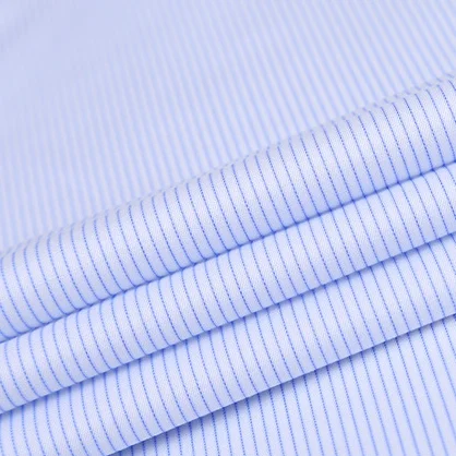 Women's Summer Non Iron Shirt Short Sleeve Slim Fit V Neck Striped Dress Shirt