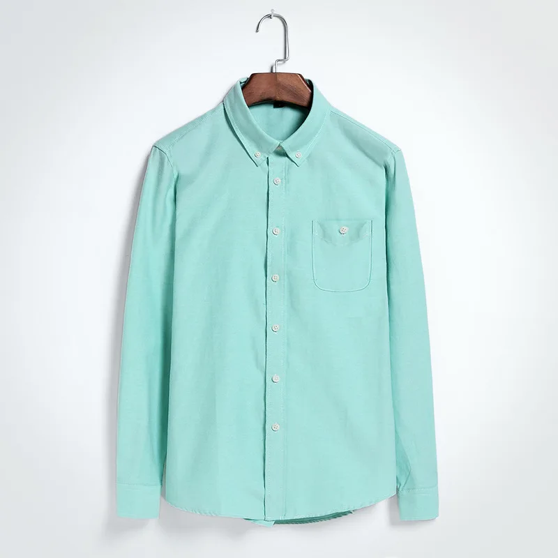 Custom China Factory Wholesale Men's Oxford Fashion Long Shirt