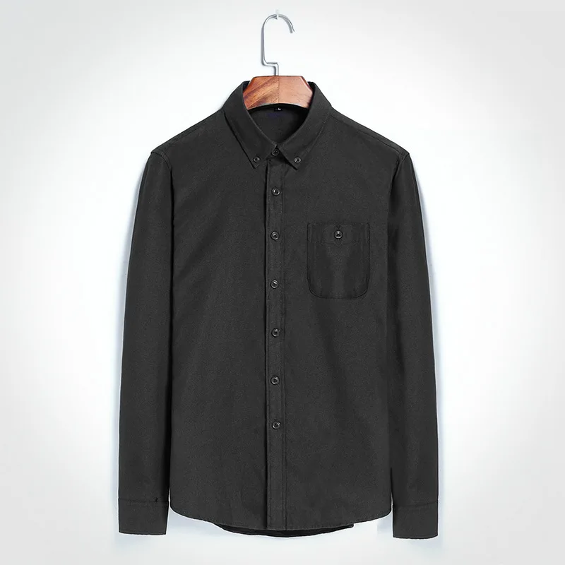 Custom China Factory Wholesale Men's Oxford Fashion Long Shirt