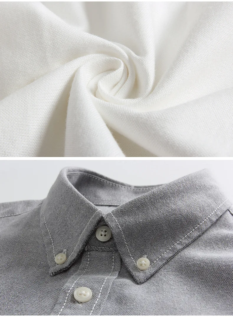 Custom China Factory Wholesale Men's Oxford Fashion Long Shirt