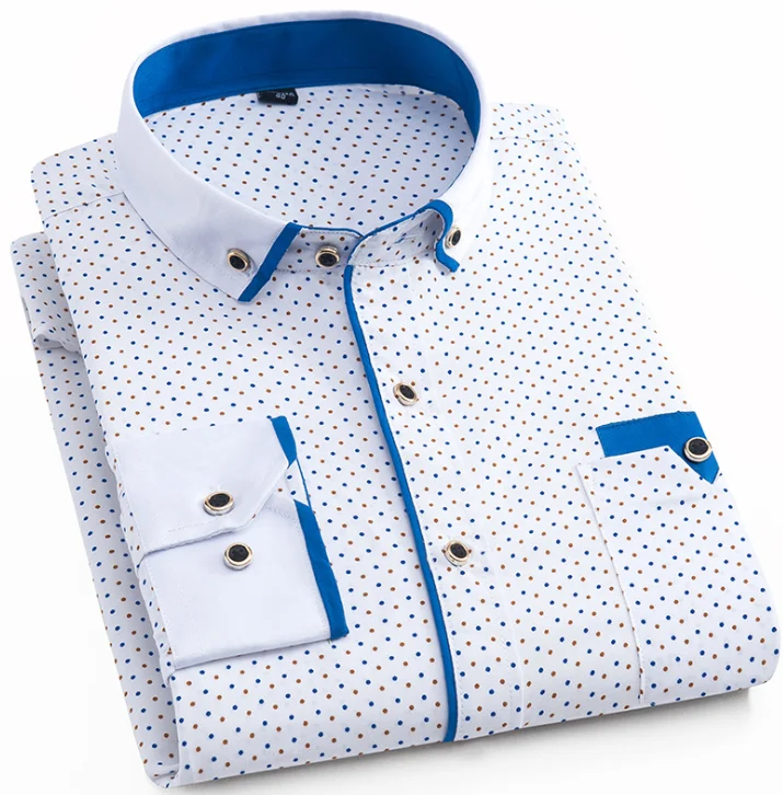 Wholesale Shirt  Mens Printed Fashion Design Shirts