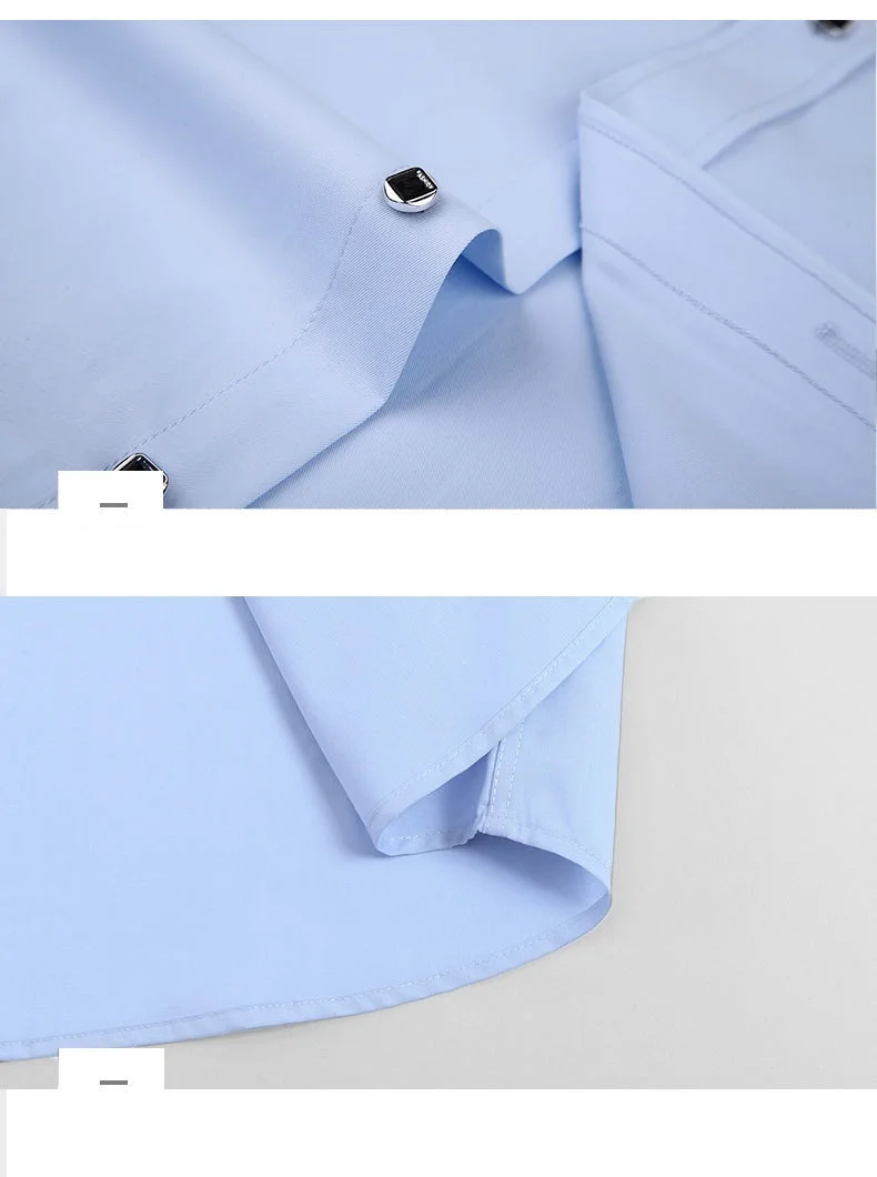 Pure Cotton Oxford Long Sleeve Mens Shirts Button Down Office and Business Shirts for Men